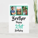Suche nach 21 geburtstag karten Foto collage