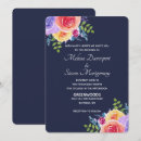 Suche nach orange und blaue hochzeit einladungen Blumen