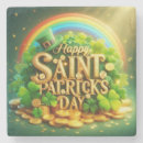 Suche nach st patrick tag untersetzer Gold