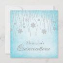 Suche nach schneeflocke einladungen Quinceanera
