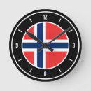 Suche nach norwegen wanduhren Flagge