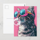 Suche nach rosa katzen postkarten Süß