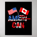 Suche nach flagge von kanada poster Vereinigte staaten