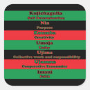 Suche nach kwanzaa aufkleber Sieben grundsätze