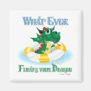 Suche nach drachen magnete Cartoon