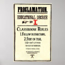 Suche nach rules klassenzimmer poster Classroom