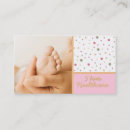 Suche nach zehen visitenkarten Baby