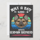 Suche nach schäferhunde einladungen Vintage