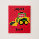 Suche nach graben puzzle Boy