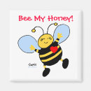 Suche nach bienen cartoon magnete Honig