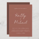 Suche nach kupfer hochzeits einladungen Einfach