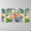 Suche nach flamingo muster poster Botanisch