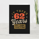 Suche nach 62 jahre karten Geburtstagsgeschenk