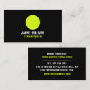 Suche nach tennisball visitenkarten Tennisspieler