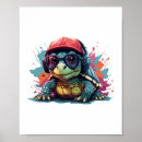 Suche nach niedliche schildkröte poster Strand