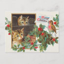 Suche nach vintage weihnachtsgrüße postkarten Katze