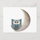 Suche nach halloween eule postkarten Mond