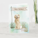 Suche nach golden retriever karten Geburtskarte