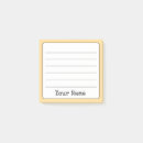 Suche nach gezeichnete post it Füge deinen namen hinzu