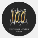 Suche nach für 100 geburtstag aufkleber Elegant