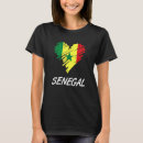 Suche nach liebe senegal tshirts Herz