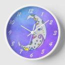 Suche nach dreiecke wanduhren Lila