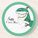 Suche nach t rex untersetzer Fröhliche weihnachten