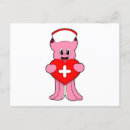 Suche nach krankenschwestern haben herz postkarten Lustig