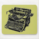 Suche nach vintage schreibmaschine mousepads Schriftsteller