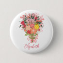 Suche nach blumenstrauß buttons Aquarell