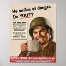 Suche nach gefahren poster Propaganda