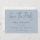 Suche nach minimalist save the date Staubblau
