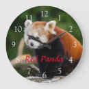 Suche nach roter panda wanduhren Foto