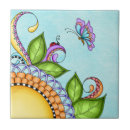 Suche nach schmetterling auf lila blumen fliesen Für sie