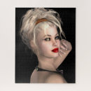 Suche nach schöne frauen puzzle Blonde frau