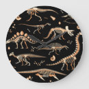 Suche nach fossilien poster Illustration