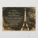 Suche nach vintager eiffel turm einladungen Französisch