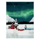 Suche nach nordlicht poster Schnee