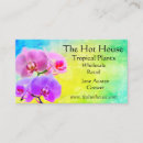 Suche nach orchideen blumen visitenkarten Tropische blume