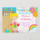 Suche nach niedlicher bowling einladungen Kinder