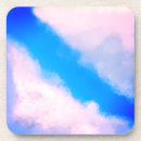 Suche nach wolken untersetzer Rosa