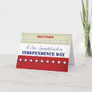 Suche nach unabhängigkeitstag karten Patriotisches design