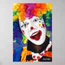 Suche nach clown poster Gemälde