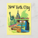 Suche nach nyc freiheitsstatue postkarten Retro