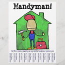 Suche nach handyman flyer Arbeiter