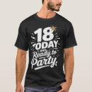 Suche nach 18 geburtstags tshirts Party