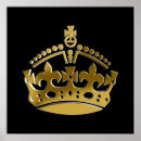 Suche nach goldene krone poster Goldgelb