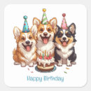 Suche nach corgi geburtstag aufkleber Welpe