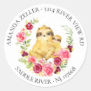 Suche nach sloth aufkleber Babyparty