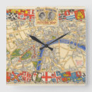 Suche nach historical wanduhren Vintage map